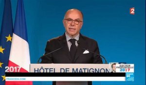 Bernard Cazeneuve appelle "tous les Républicains" a voter pour Emmanuel Macron