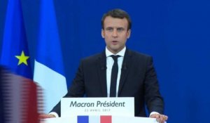 Macron veut être le "président des patriotes "