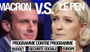 Macron vs Le Pen : sécurité sociale, programme contre programme