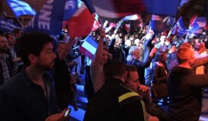 Présidentielle: Réactions au QG de Marine Le Pen