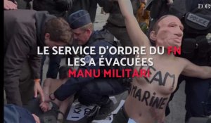 Un photographe et des Femen interpellés à Hénin-Beaumont 