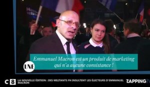 Emmanuel Macron : Les électeurs de Marine Le Pen l'insultent violemment