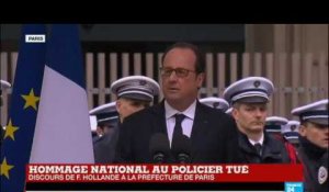 REPLAY - Le discours de François Hollande lors de l'hommage national à Xavier Jugelé