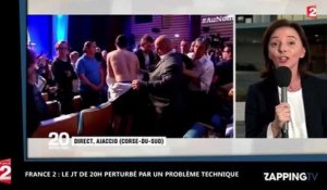 France 2 : Le JT de 20h perturbé par des problèmes techniques, malaise en direct (Vidéo)