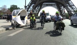 Des handicapés montent à Paris pour dénoncer leur précarité