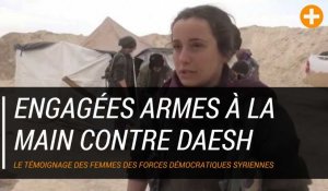 Engagées armes à la main contre daesh, ces femmes témoignent
