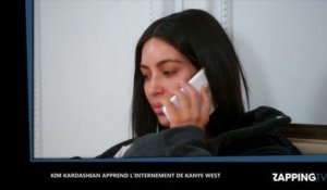 Kim Kardashian : Kanye West interné, elle fond en larmes