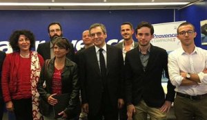 Vidéo : François Fillon a rencontré des lecteurs de La Provence