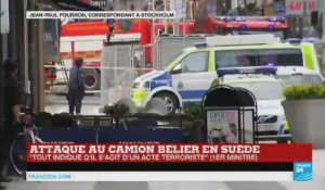 Le premier ministre suédois confirme que Stockholm a été la cible d'une attaque terroriste