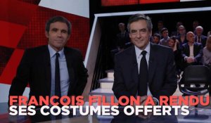 Fillon : "J'ai rendu les costumes" offerts par Robert Bourgi 