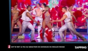 Shy'm ultra sexy en danseuse du Moulin Rouge pour le Sidaction, Twitter s'enflamme (Vidéo)