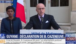 Cazeneuve annonce l'envoi d'une mission interministérielle en Guyane