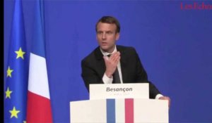 Macron attaque Mélenchon: « Il était sénateur socialiste, j'étais encore au collège... Que veut-il nous faire croire ? »