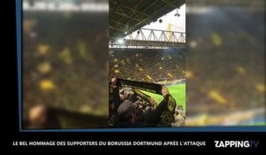 Explosions près du bus de Dortmund : le bel hommage en chanson des fans (vidéo)