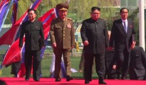 Corée du Nord: apparition publique de Kim Jong-Un à Pyongyang
