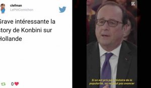 François Hollande répond aux questions de Konbini