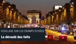 Fusillade sur les Champs-Élysées : le déroulé des faits