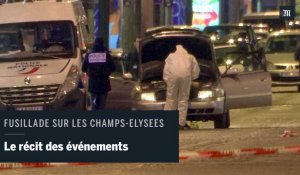 Fusillade sur les Champs-Elysées : les explications du ministère de l'intérieur