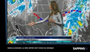 Diana Alvarado, la miss météo ultra sexy venue du Mexique (vidéo)