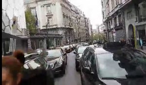 Rassemblement de taxis à Bruxelles