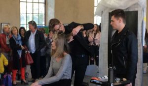 Festival jeunes en scènes, show coiffure par Quentin Hardy