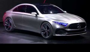 Mercedes-Benz Presentation Concept A Sedan - Auto Shanghai 2017 | AutoMotoTV