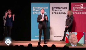 C à vous : le bisou entre Emmanuel et Brigitte Macron