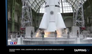 Fashion week : Chanel fait décoller une fusée pour son défilé (Vidéo)