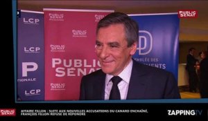 François Fillon encore attaqué par le Canard Enchainé : il réplique (vidéo)