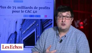 Plus de 75 milliards de profits pour le CAC 40 en 2016