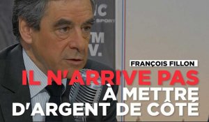 "Non", François Fillon n'arrive pas à mettre de l'argent de côté