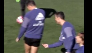 La blague potache de Ronaldo à Pepe