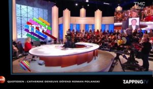Catherine Deneuve : Ses propos chocs sur Roman Polanski dans Quotidien font enrager Twitter