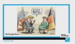 "Trump/Merkel en tête-à-tête"