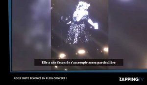 Adèle parodie Beyoncé en plein concert (vidéo)