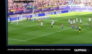 Antoine Griezmann inscrit un superbe coup-franc avec l'Atlético Madrid (vidéo)