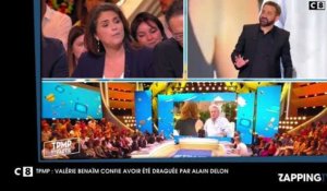 Cyril Hanouna - TPMP : Valérie Bénaïm s'est faite draguée par Alain Delon (vidéo)