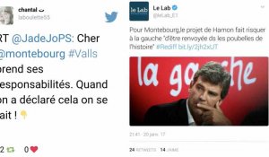 Montebourg sur Valls: "un homme sans honneur"