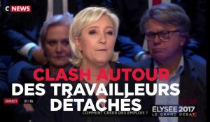 Débat avec les 11 candidats : clash autour des travailleurs détachés