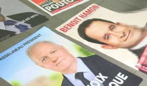 Présidentielle J-19: les affiches électorales sont prêtes