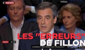 Fillon n'a "pas commis d'erreurs"... et pourtant !