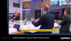 Marion Maréchal- Le Pen - Le Grand Débat : elle dézingue Philippe Poutou (vidéo)