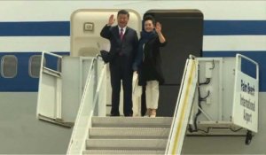 Arrivée en Floride du président chinois Xi pour rencontrer Trump