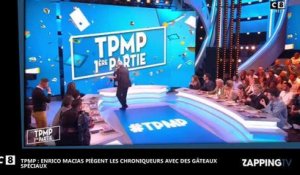 Cyril Hanouna - TPMP : Enrico Macias piège les chroniqueurs avec des gâteaux spéciaux (vidéo)