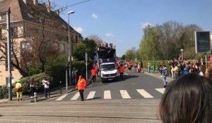 Carnaval étudiant : le char pirate de l'EM Normandie en place ! 