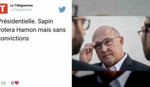 Présidentielle : Sapin va voter Hamon par loyauté envers le PS