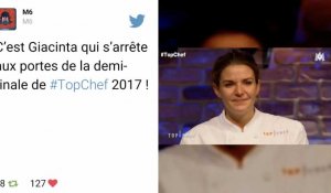 Top Chef : Giacinta éliminée, les internautes en furie !