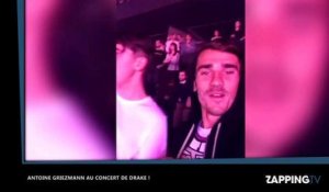 Antoine Griezmann et Franck Ribéry s'ambiancent au concert de Drake à Paris (Vidéo)
