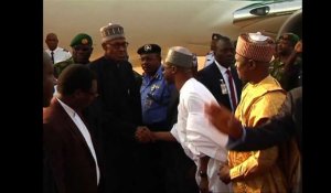 Nigeria: le président rentre après deux mois de "congé médical"