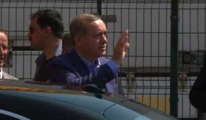 Turquie/référendum: le président Erdogan vote à Istanbul